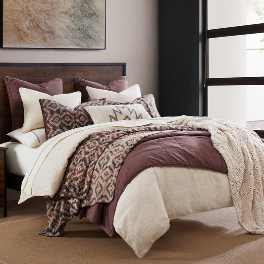 Mesa - Full/Queen Wool Blend Blanket - Multi Color