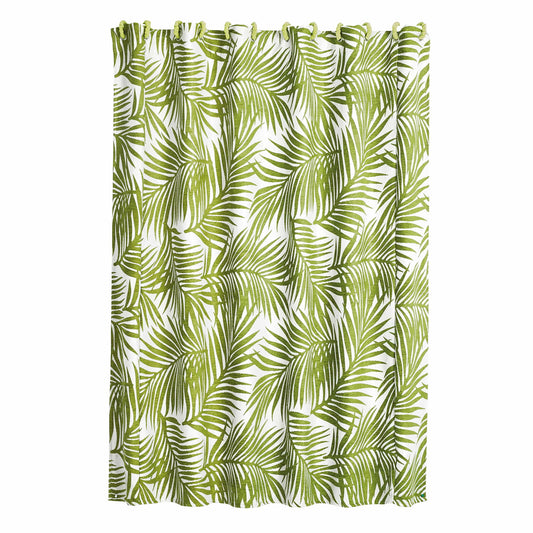 Capri - Fern Coastal Shower Curtain - Multi