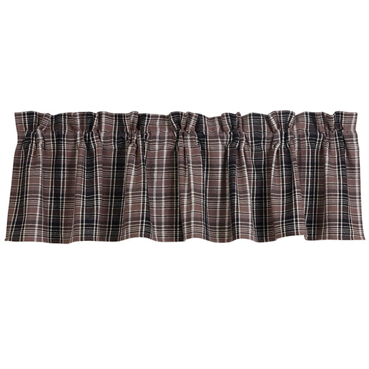 Whistler - Plaid Valance - Gray