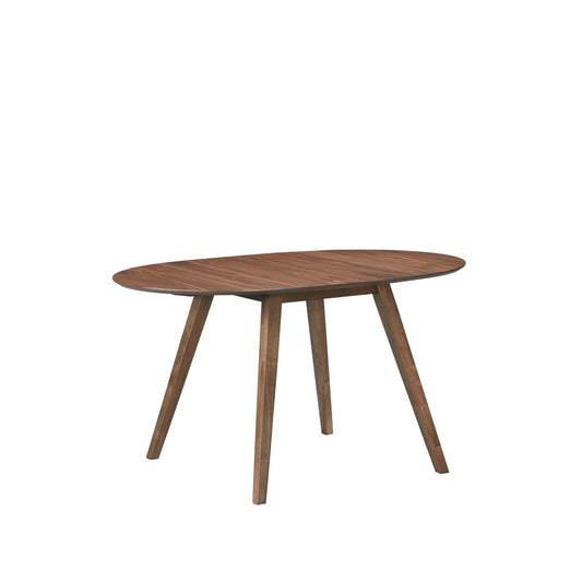Oscar - Oval Drop Leaf Dining Table - Walnut