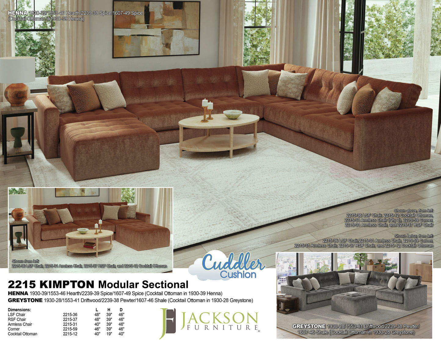 Kimpton Modular Sectional by Jackson/Catnapper
