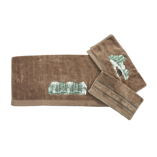 Joshua - Towel Set (Set of 3) - Mocha