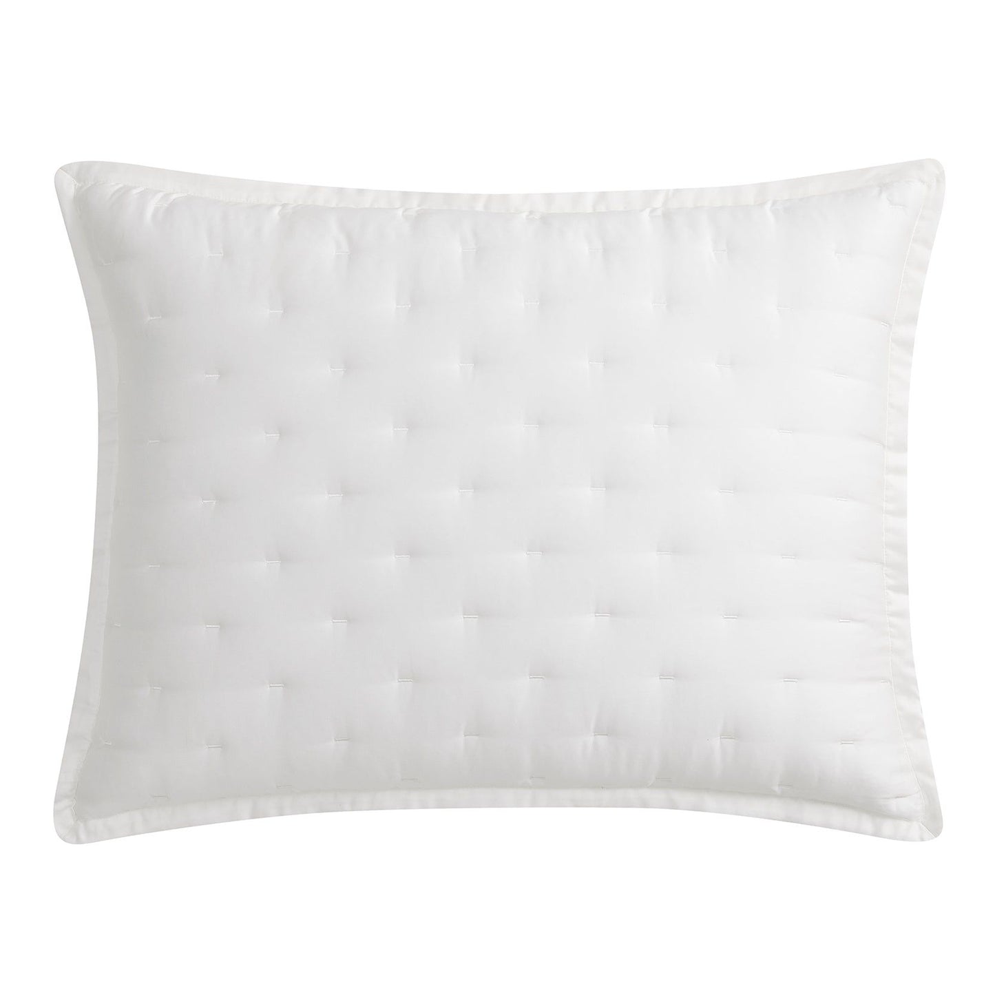 Lyocell - 21" x 34" Eucalyptus Quilt Pillow Sham Set (Set of 2) - White