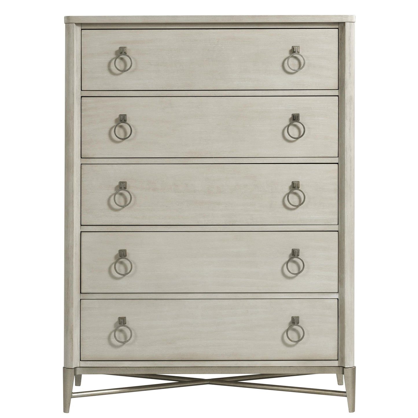 Maisie - 5 Drawer Chest - Champagne