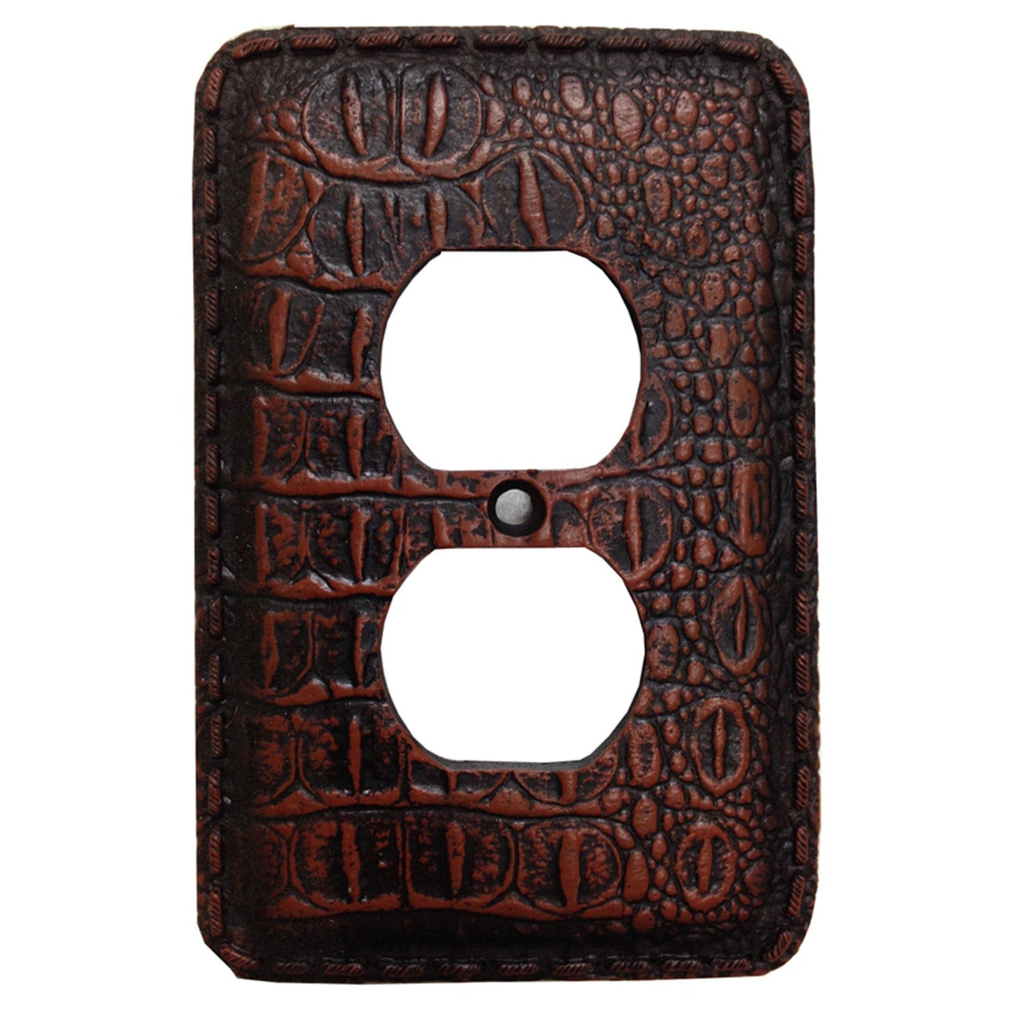 Resin Gator Switch Plate - 5" x 3.5" Resin Gator Single Outlet Cover Wall Plate - Multi