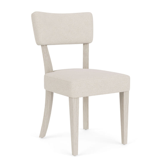 Glenndale - Curve Back Upholstered Side Chair (Set of 2) - Wheat