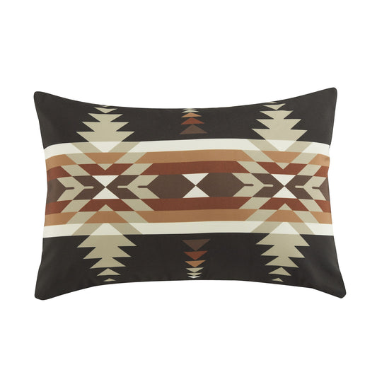 Outdoor Pillow - Yosemite Indoor/Outdoor Pillow - Black / Tan