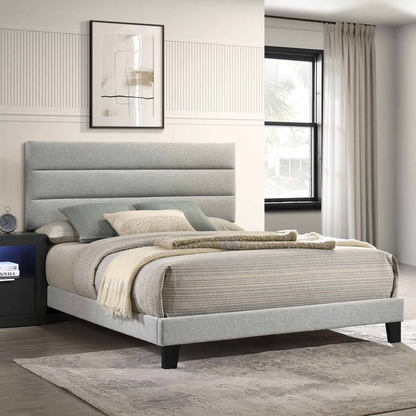 Asher - Upholstered Bed