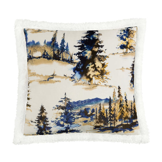 Campfire - Acadia Campfire Sherpa Pillow - Copper