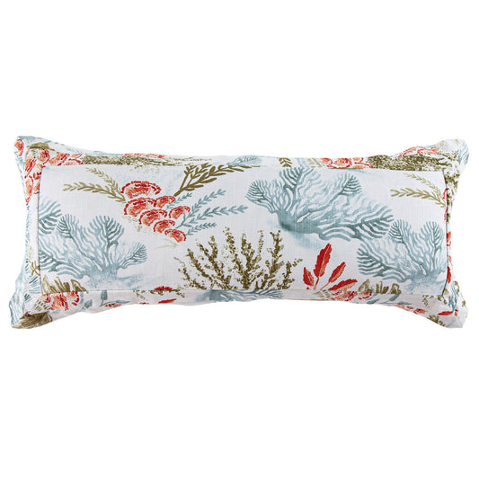 Oceania - Lumbar Pillow - Coral