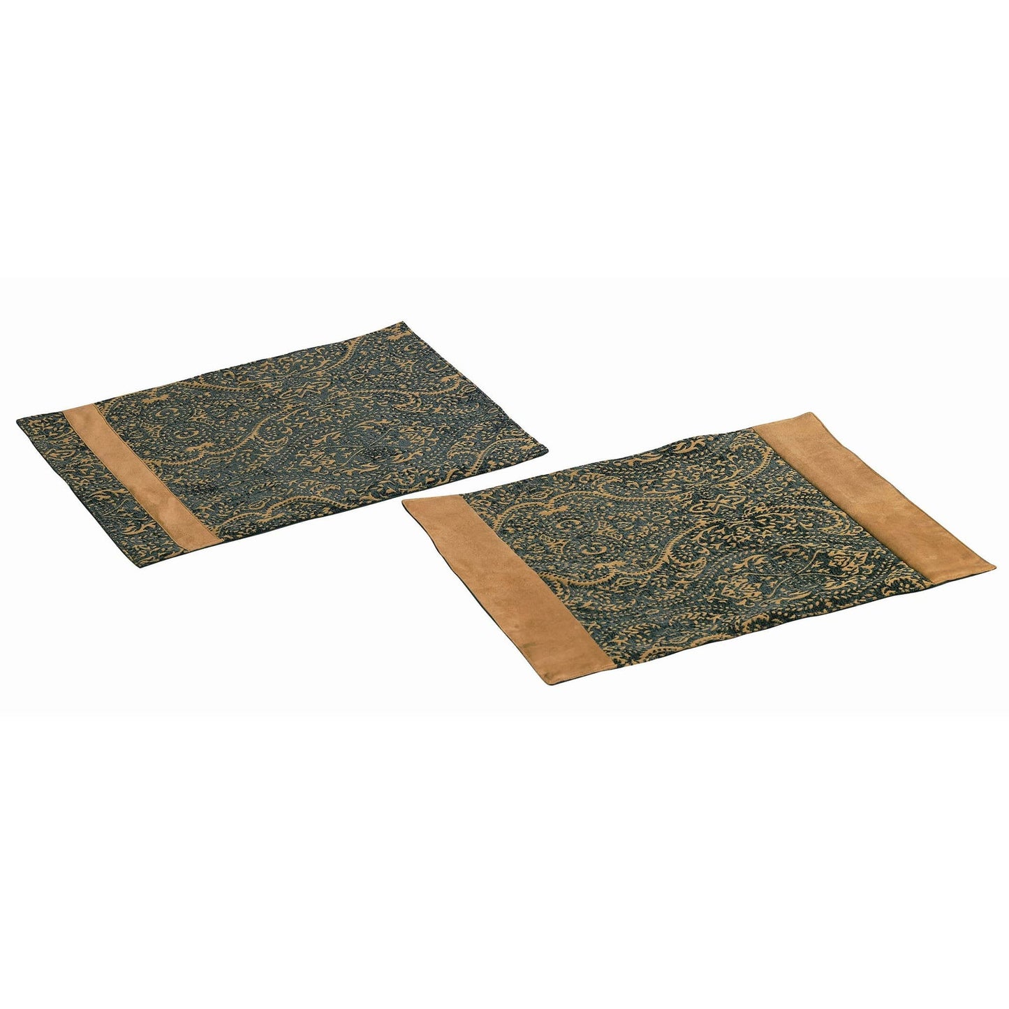 Bella Vista - Placemat Set (Set of 4) - Blue / Tan