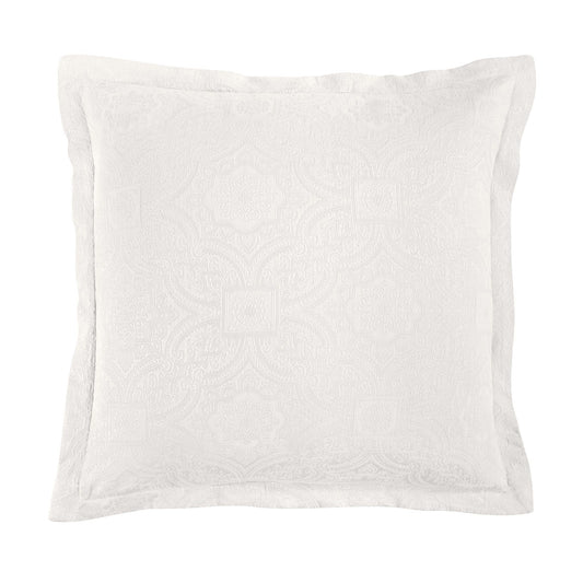 Matelasse - Euro Sham - Ivory