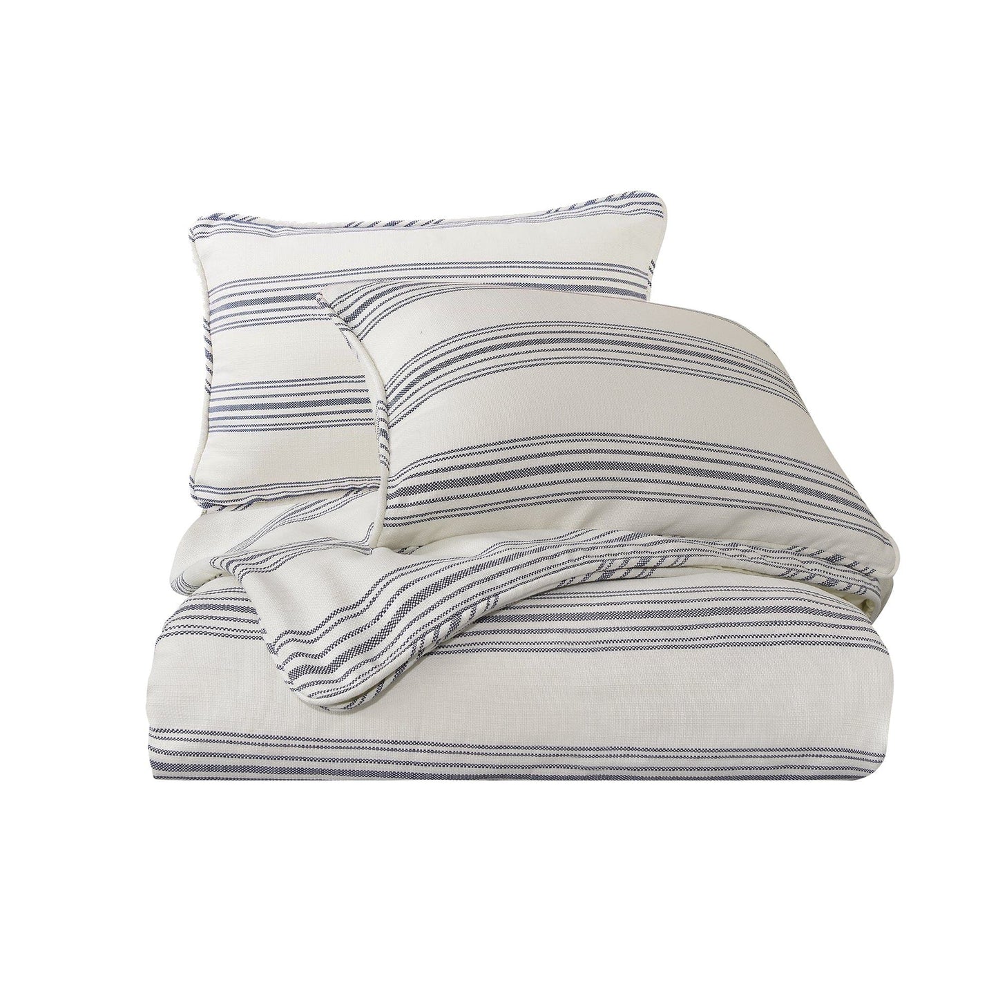 Prescott - Queen Comforter Set (Set of 3) - Navy