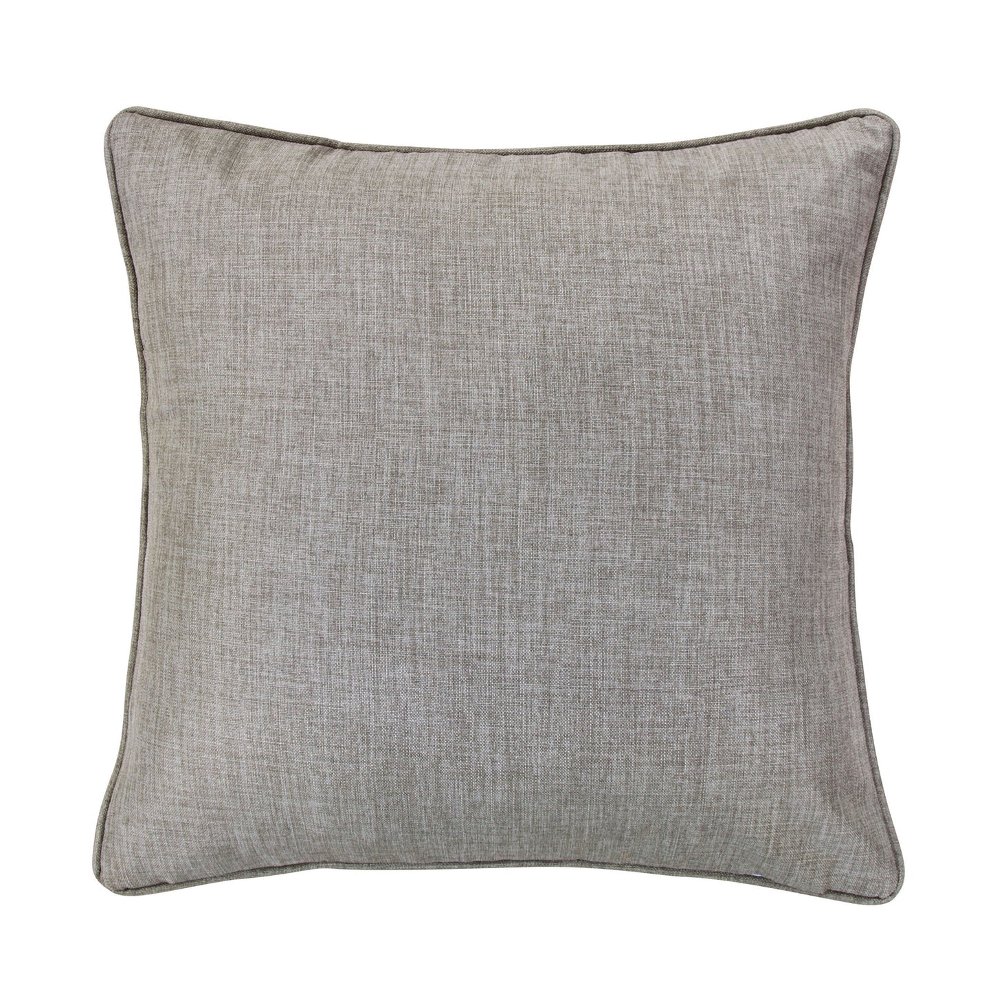 Carmen Kilim - Faux Linen Euro Sham - Solid Taupe