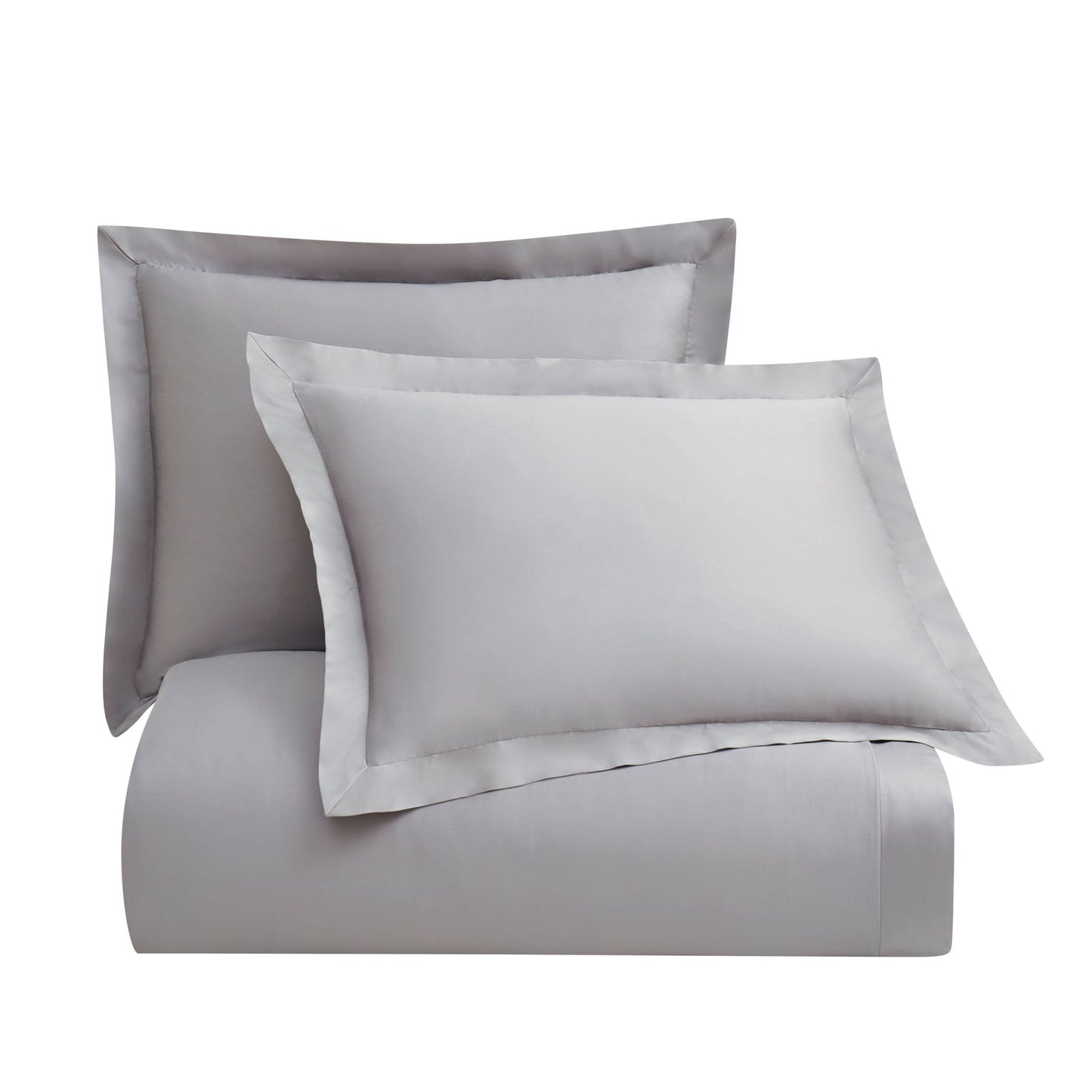 Lyocell - Queen Eucalyptus Duvet Cover Set (Set of 3) - Gray