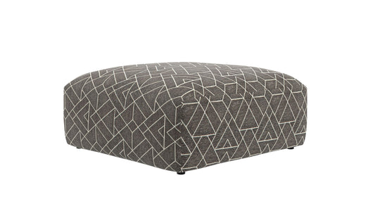 Reddington - Cocktail Ottoman - Umber