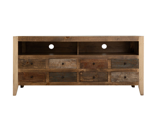 Antique - TV Stand / Wall Unit - Multicolor
