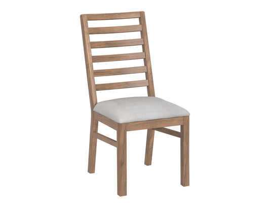 Balam - Chair (Set of 2) - Light Brown / Light Gray