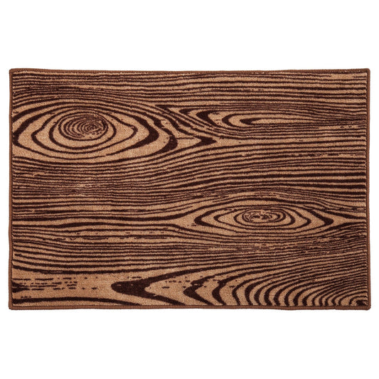 Woodgrain - Rug - Tan / Chocolate