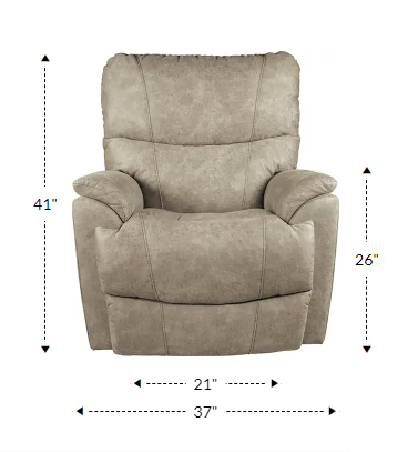 Trouper Power Rocking Recliner w/Adj Headrest