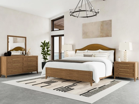 Halbrooke Upholstered Bed Group by Riverside