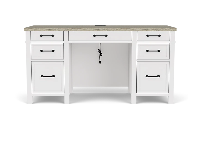 Finn Executive Desk By Riverside