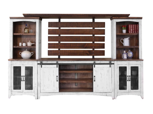 Pueblo Wall Entertainment Center by IFD