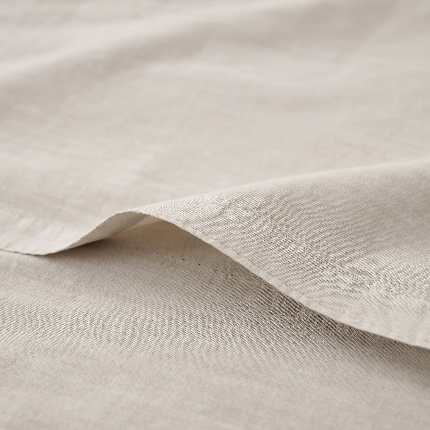 Cotton Gauze - Stonewashed Euro Sham - Sable