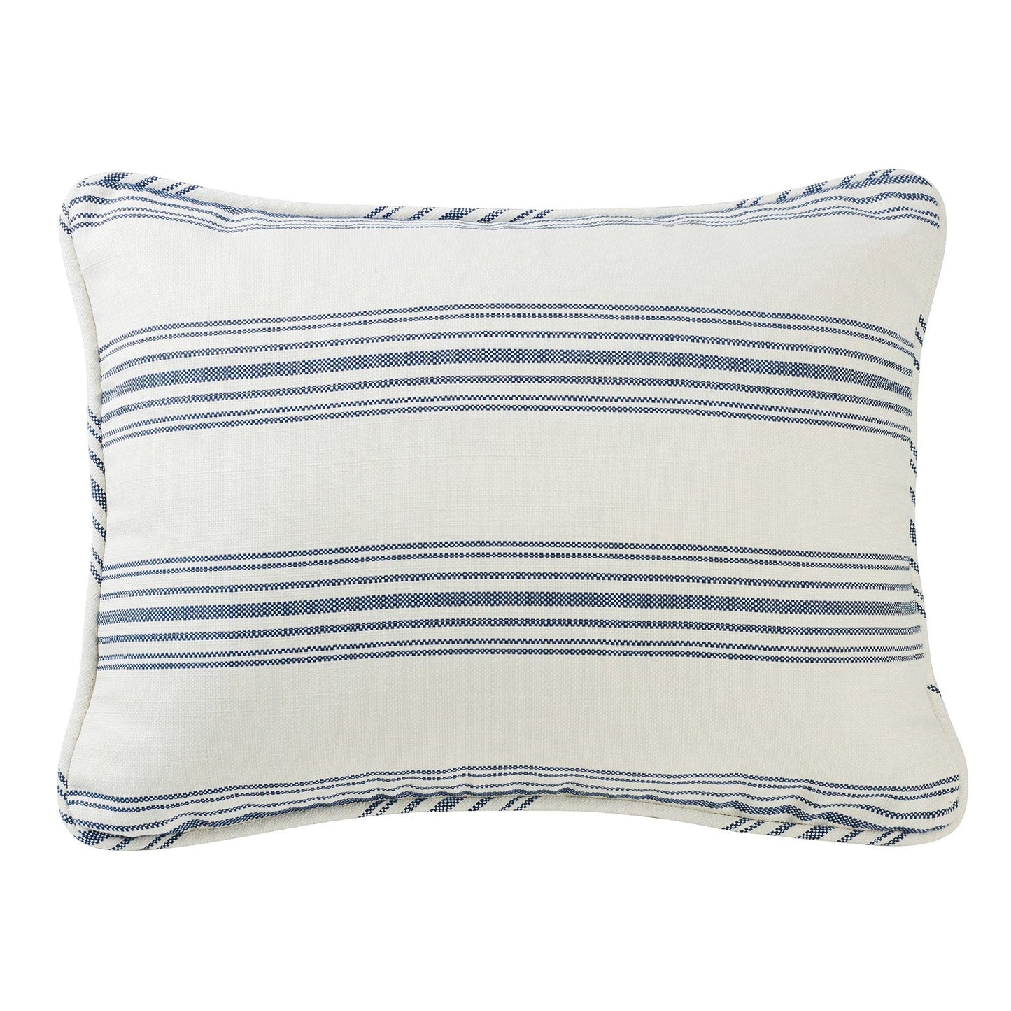 Prescott - 21" x 27" Stripe Pillow Sham (Set of 2) - Navy