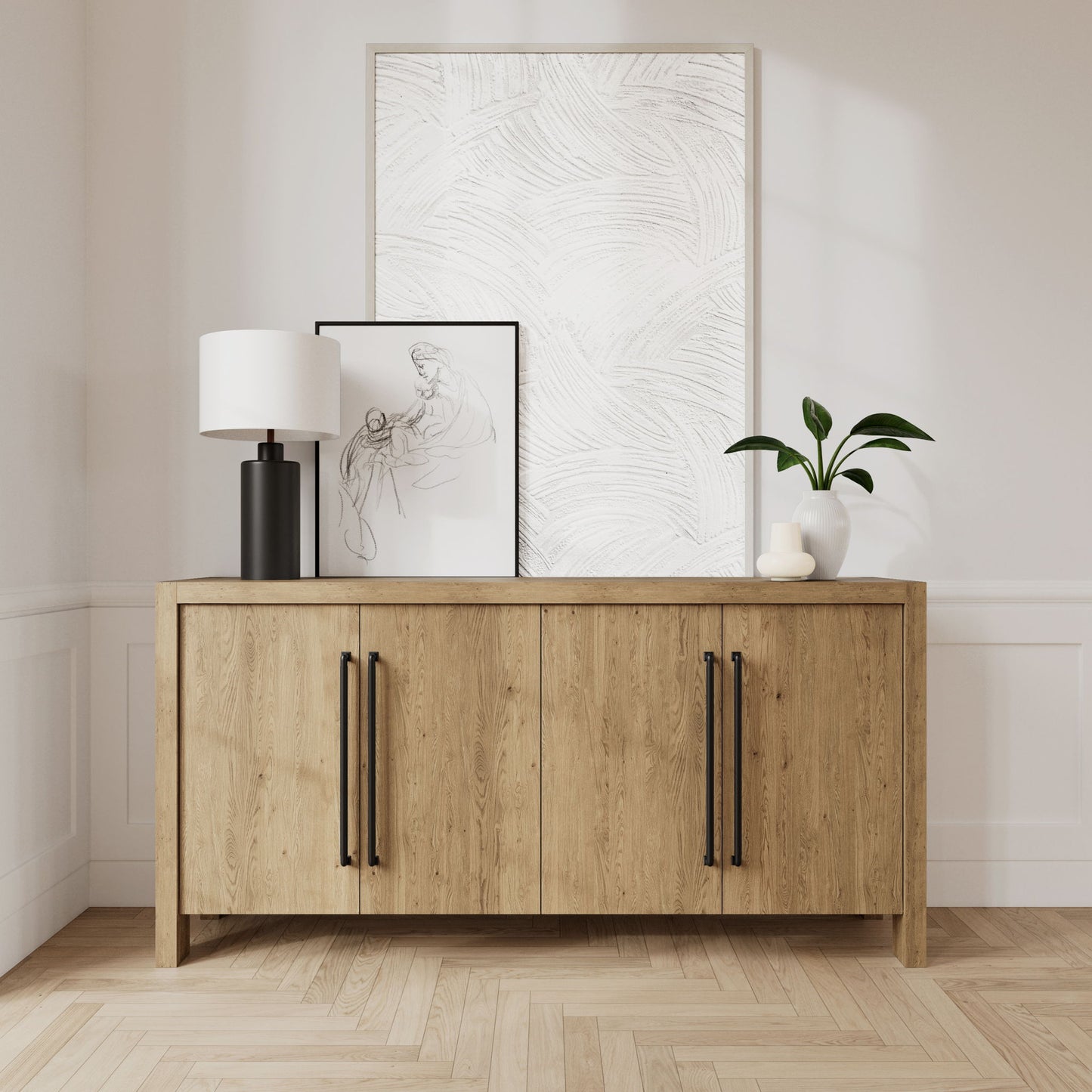 Davie - Server - Light Brown