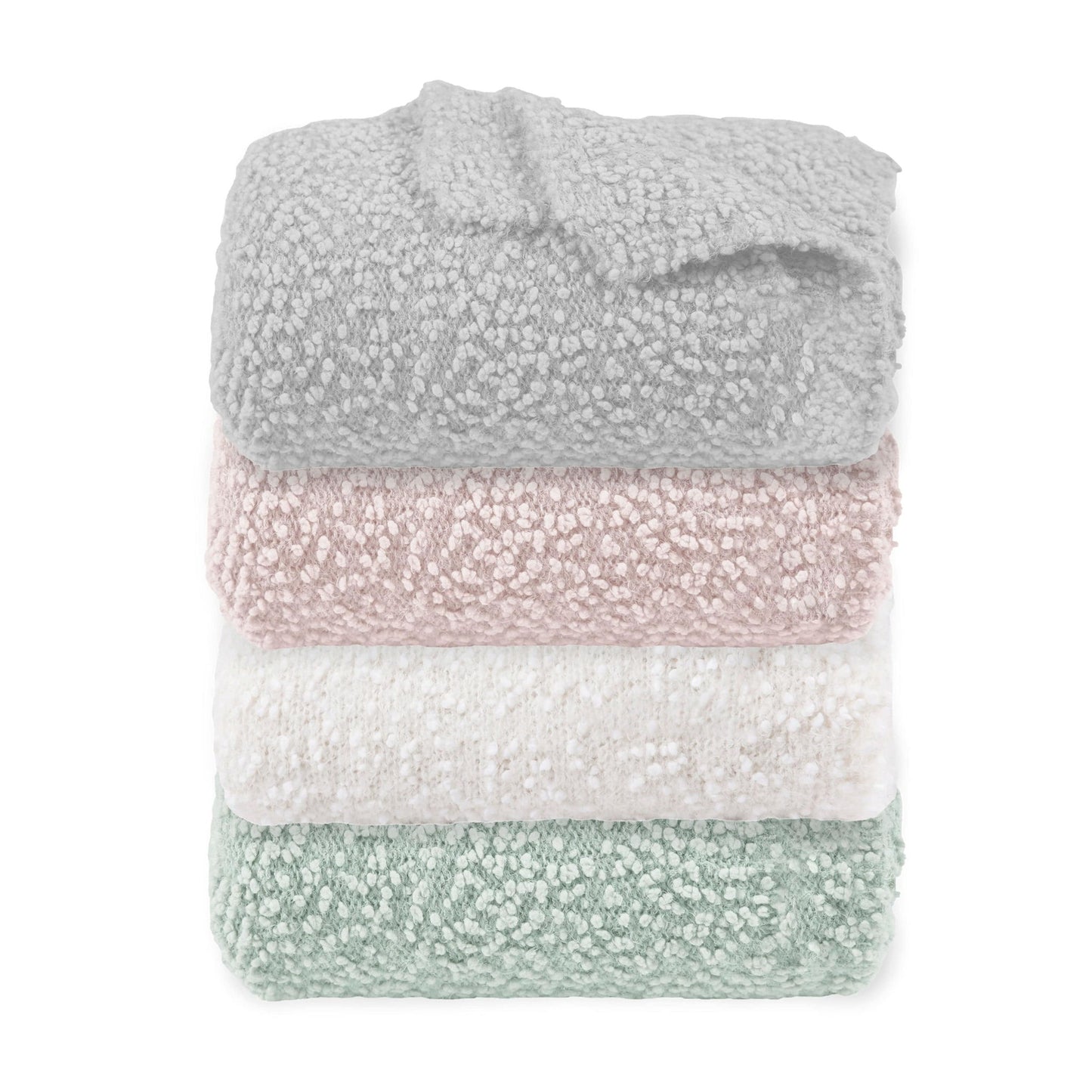 Pebble Creek - Super Soft Throw Blanket - Blush