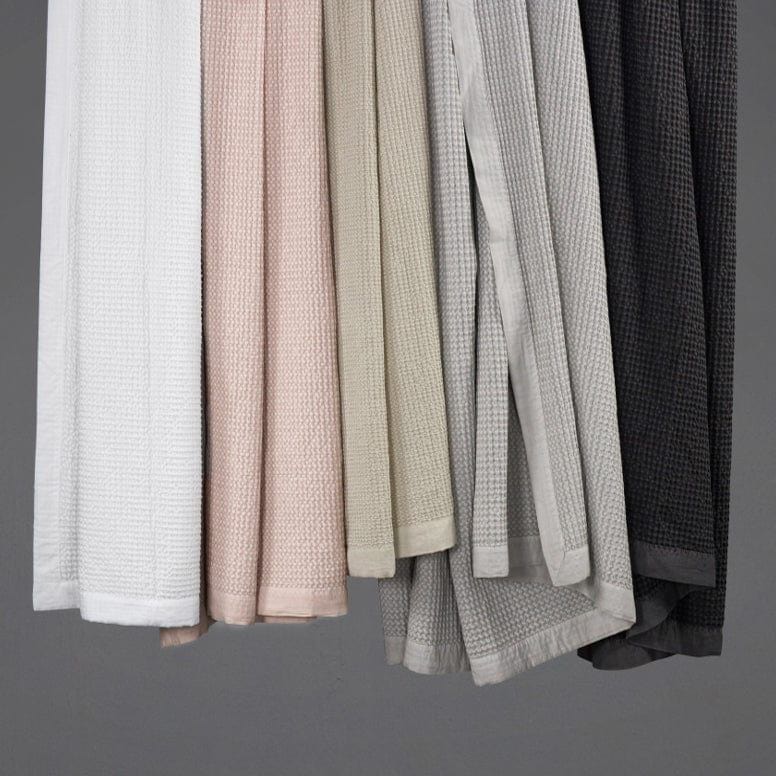 Stonewashed Cotton Waffle Weave - Full/Queen Coverlet Set (Set of 3) - Light Tan