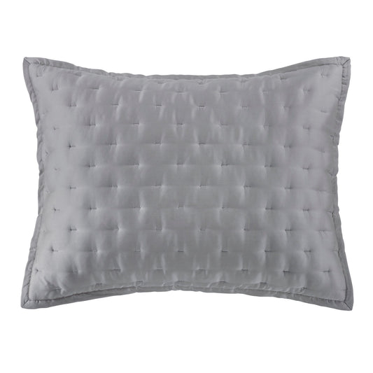 Lyocell - Eucalyptus Quilt Pillow Sham Set (Set of 2) - Gray
