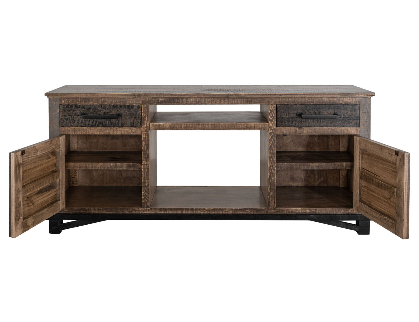 Loft - 70" Fireplace - Dark Gray