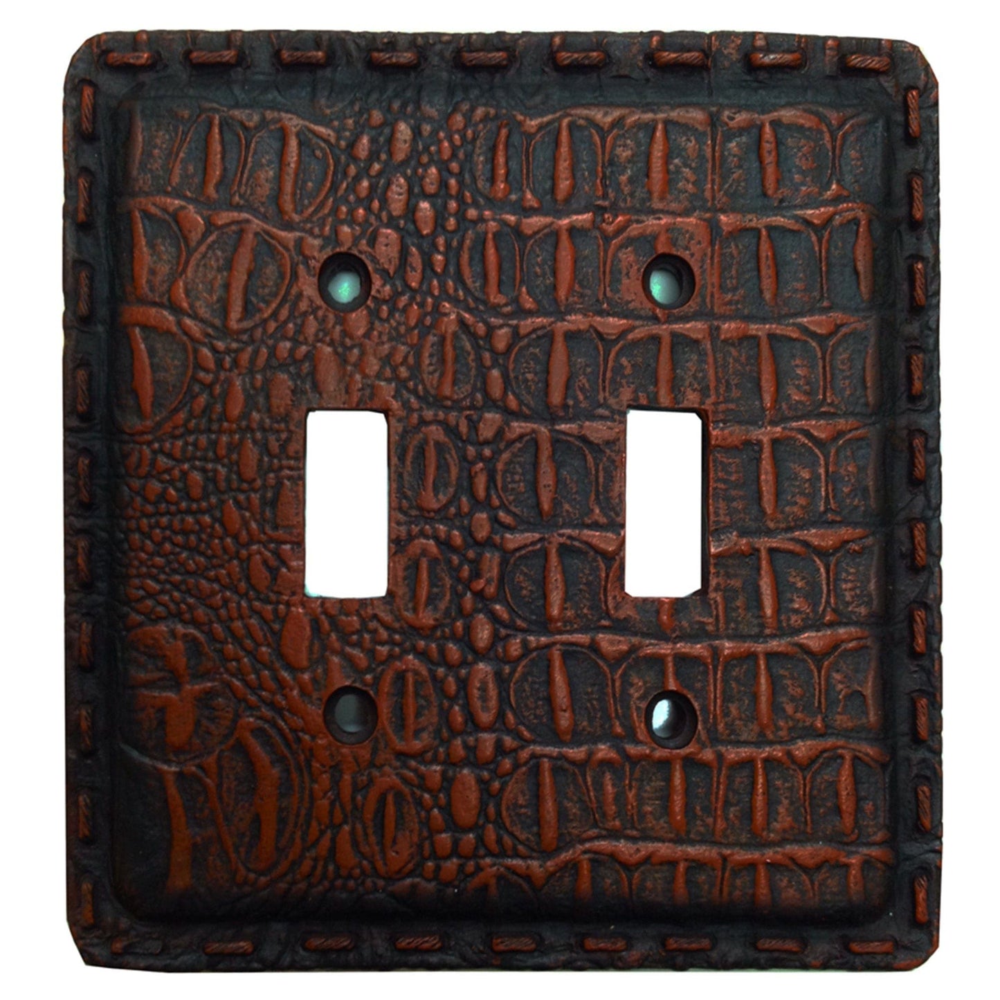 Resin Gator Switch Plate - 5" x 5" Resin Gator Double Wall Switch Plate - Multi