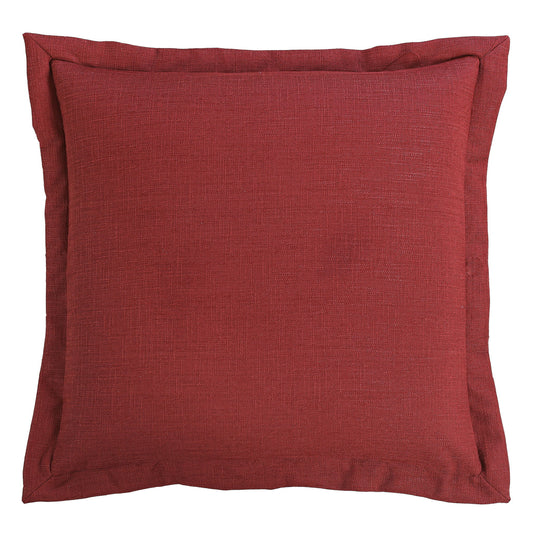 Ruidoso - Flanged Euro Sham - Garnet Red