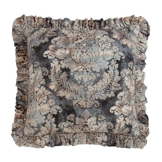 Victoria - Ruffled Euro Sham - Multi Color
