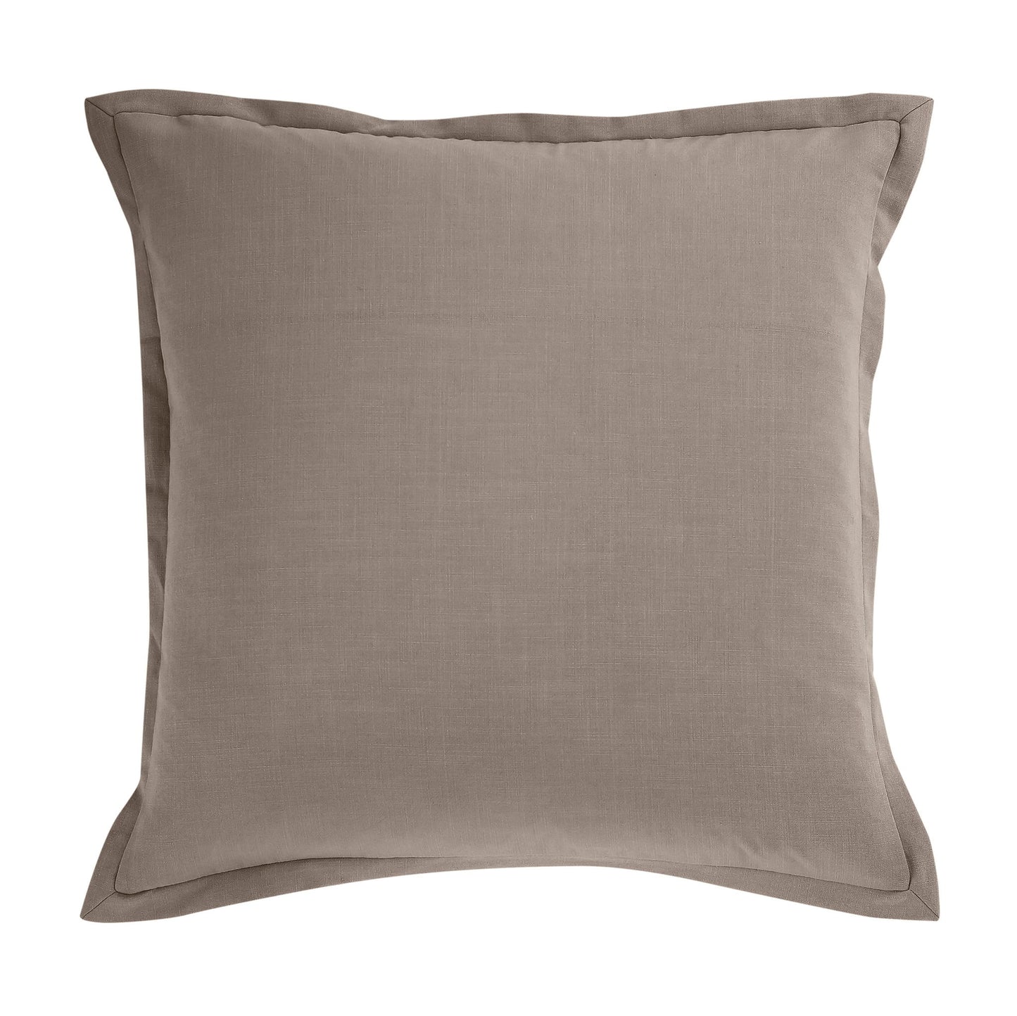 Trent - Solid Taupe Euro Sham - Taupe