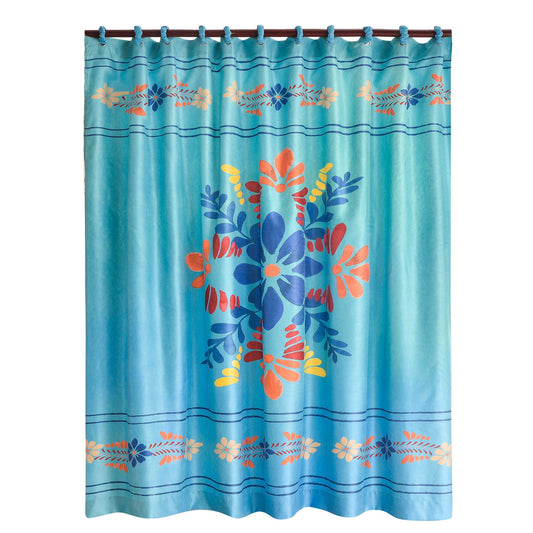 Bonita - Shower Curtain - Blue