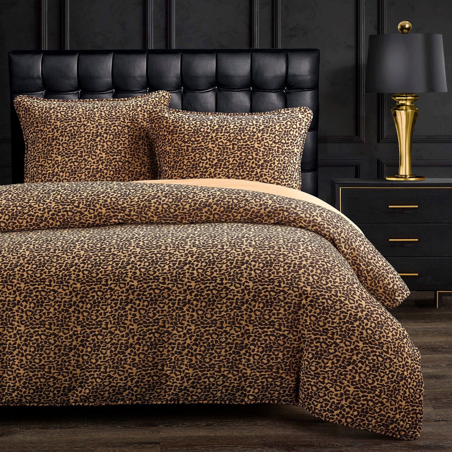 Adrienne - King Comforter Set (Set of 3) - Gold