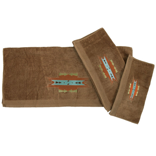 Mesa - Towel Set (Set of 3) - Mocha