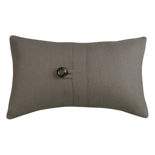 Piedmont - Small Lumbar Pillow - Gray Taupe