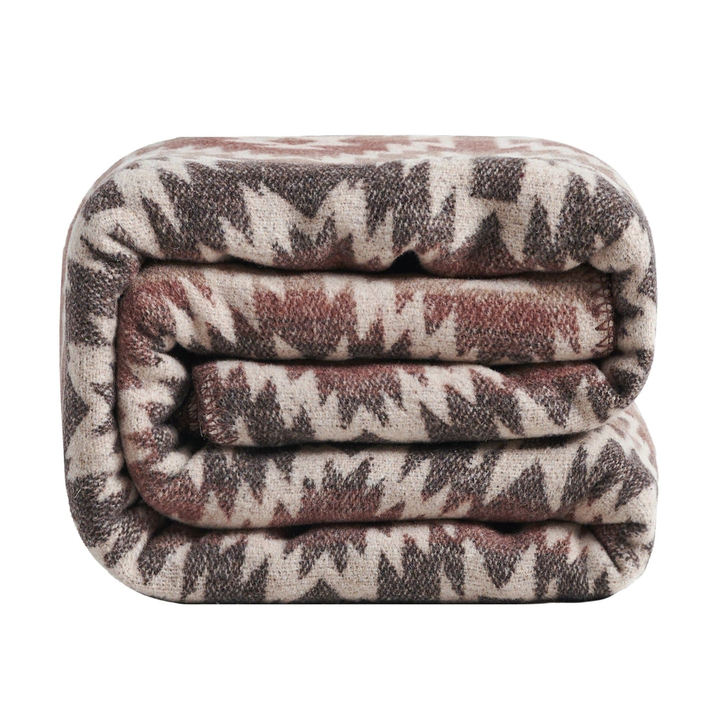Mesa - Wool Blend Throw Blanket - Multi Color