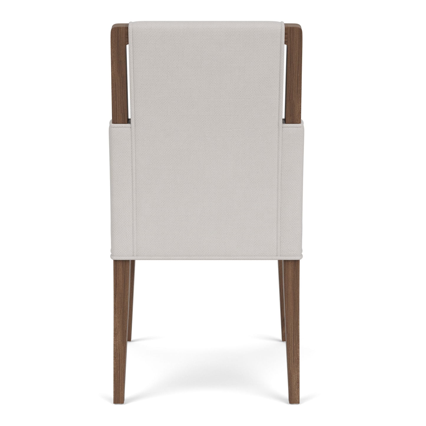 Delia - Upholstered Side Chair (Set of 2) - Nouveau Walnut / Beige
