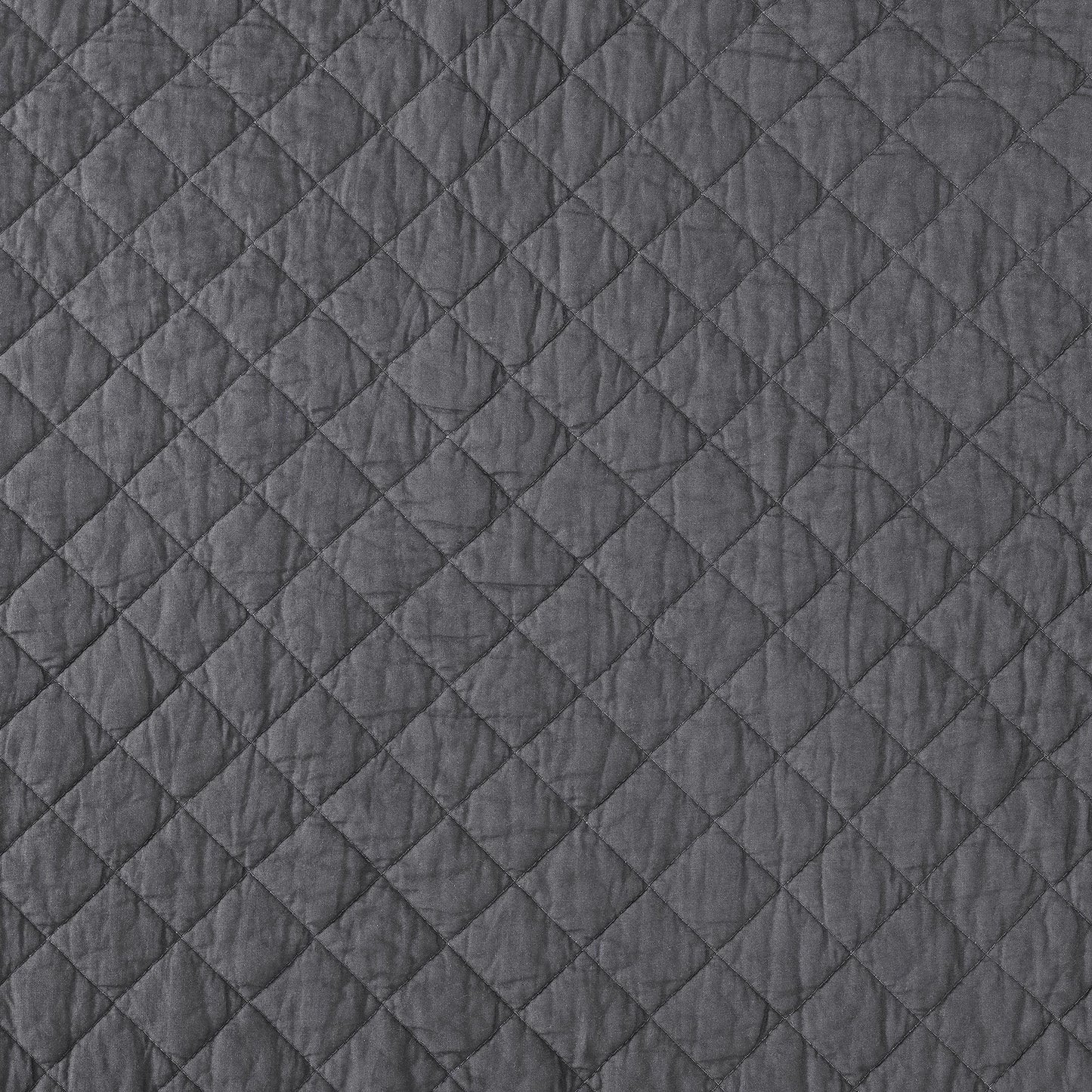 Cotton Comfort - Twin Quilt Set (Set of 2) - Charcoal