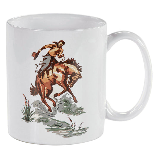 Ranch Life - Bronco Mug (Set of 4) - Duffle Bag