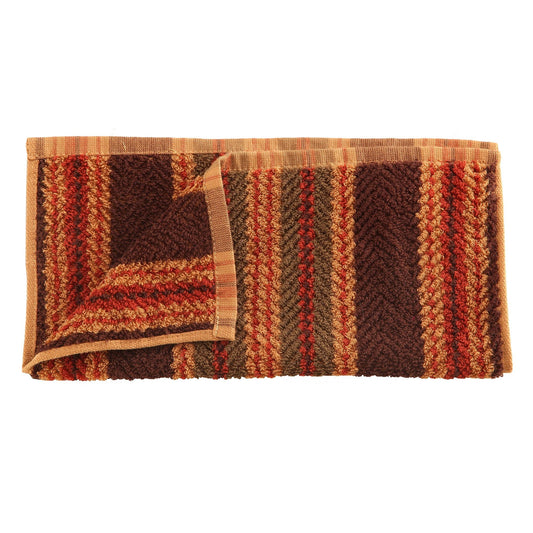 Wash Cloth, Stripe - Orange
