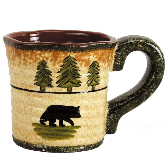 Rustic Bear - Mug (Set of 4) - Multi Color