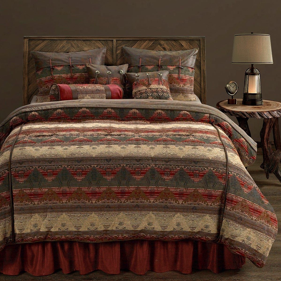 Sierra - Queen Comforter Set (Set of 7) - Multi Color