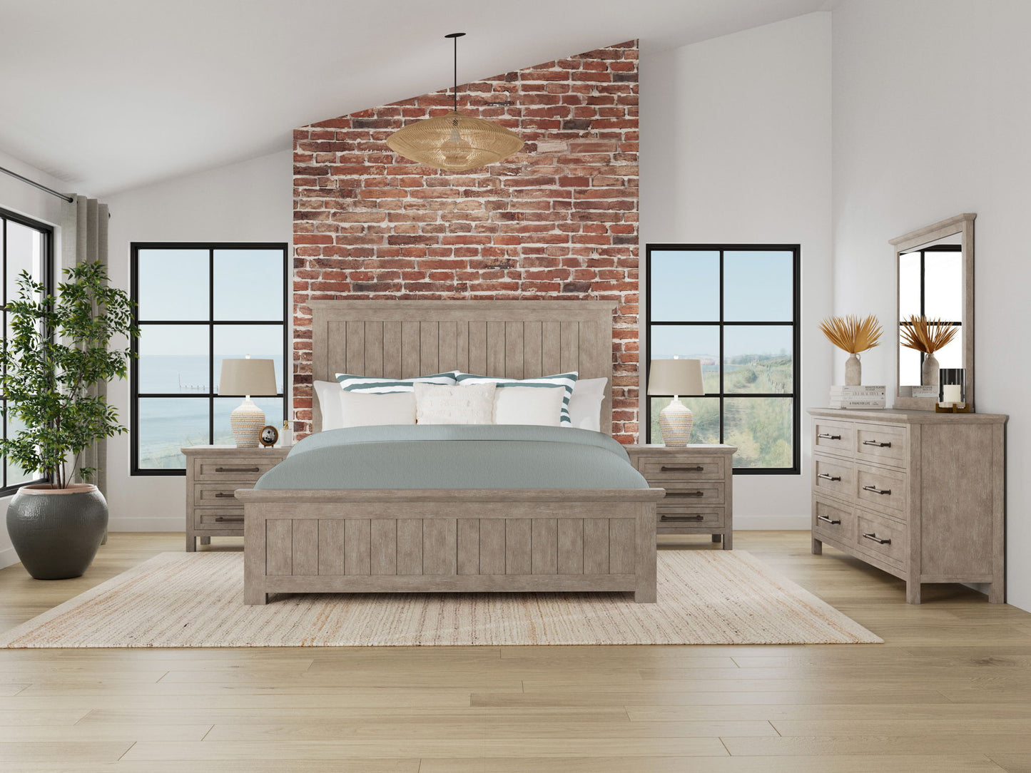 Bennett - Panel Bed